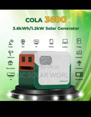 3.6kwh Cola Solar Generator