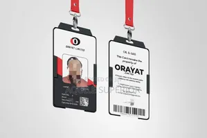 Custom Quantity Full Colour (Front Back) Id Card With Case