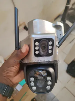 CCTV Smart Digital Solar Camera Dual Screen PTZ