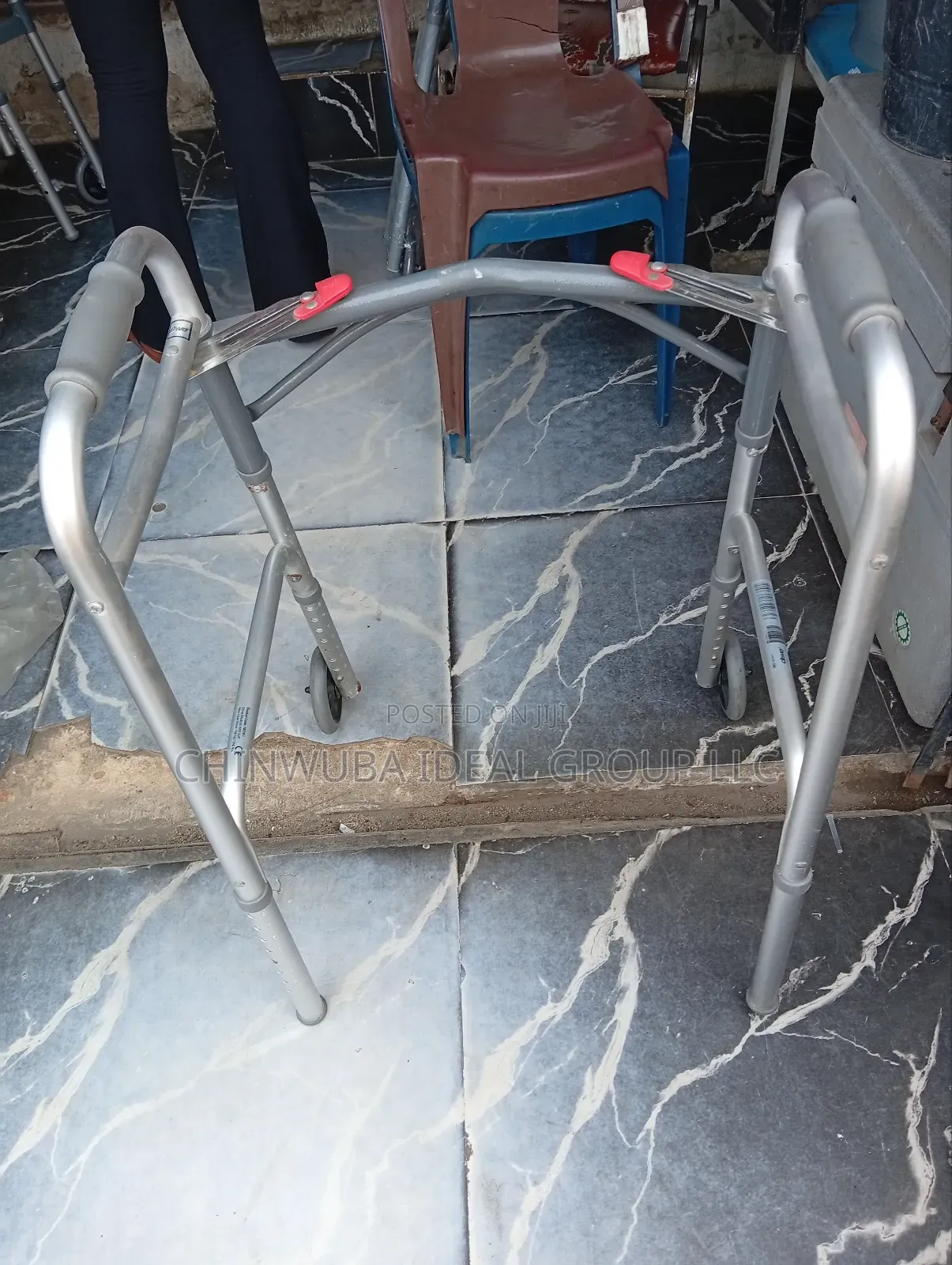 Zimmer Frame With Wheels