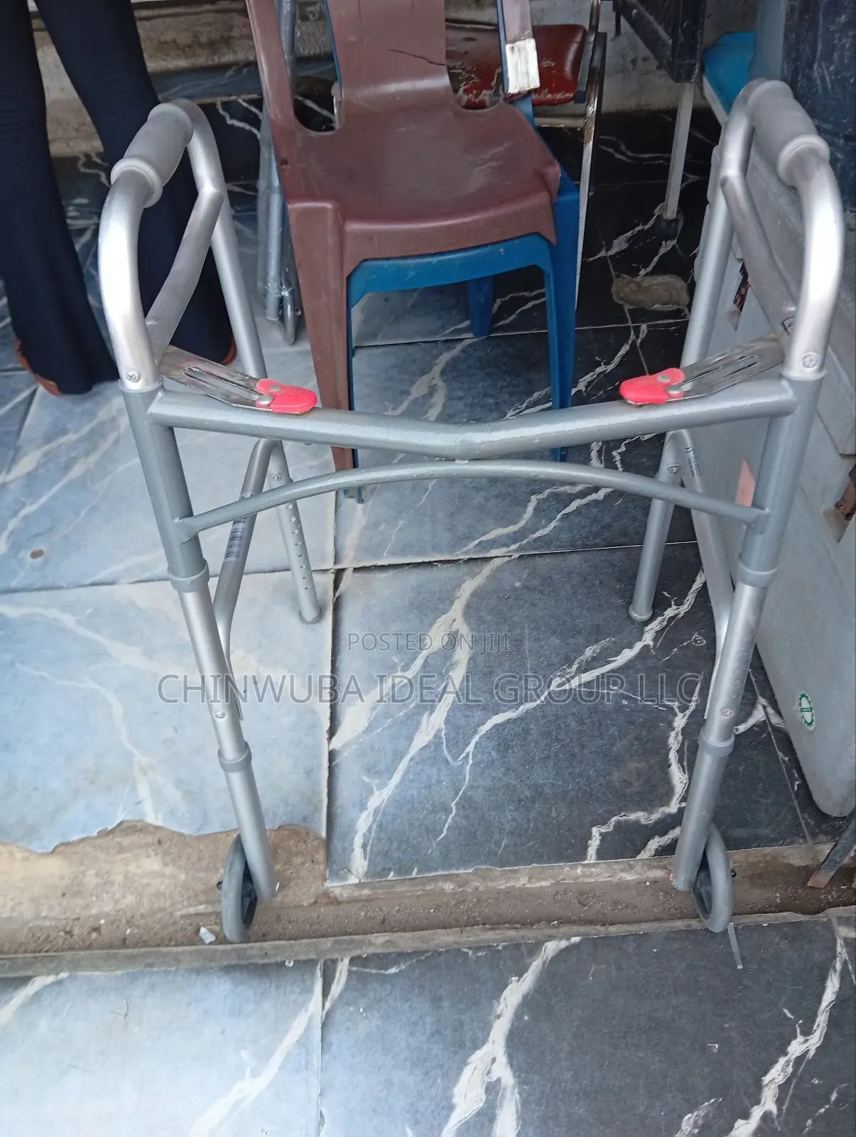 Zimmer Frame With Wheels