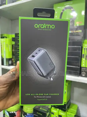 Oraimo 65w All in One Gan Charger (Phones/Laptop