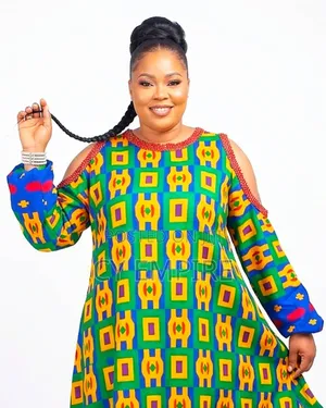 Ghana Kente Ankara Dress