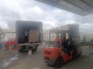 Truck and Forklift Available for Loading to Anywhere in Nigeria