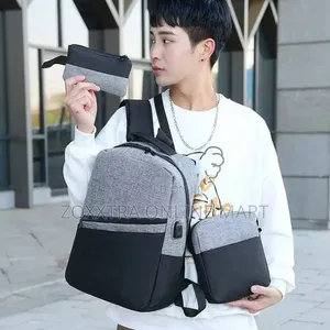 3in1 Premium Laptop Backpack Set