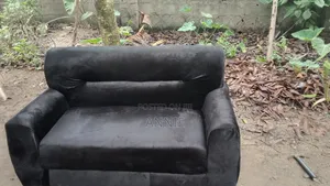 New Black Two Sitter Couch