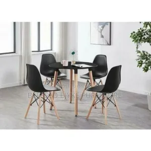 Restaurant Dining Table + 4 Dining Chairs