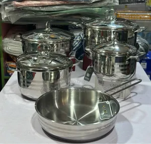 Hausroland Stainless Cookware 9 Pieces Set