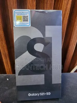 New Samsung Galaxy S21+ 5G 256 GB Black