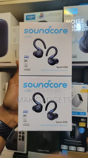 Soundcore Sport X20 by Anker, True-Wireless Workout Earbuds, Rotatable