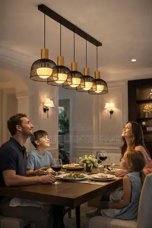 5in1 Nordic Iron Pendant Light for Kitchen, Lounge, Restaurant Light