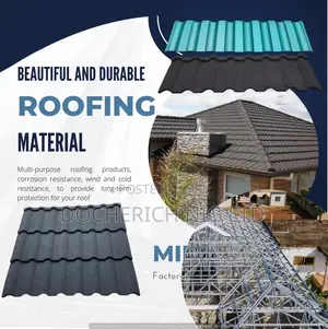 We Supply Long Span Stone Coated Roofing Sheet