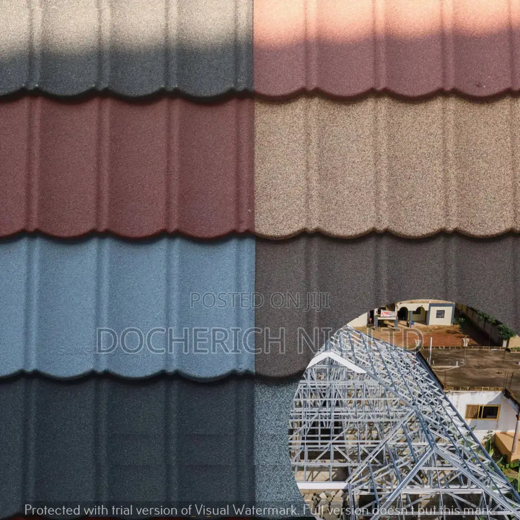 Solid Long Span Stone Coated Roofing Sheet