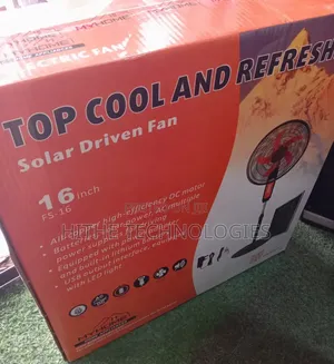 Solar Standing Fan