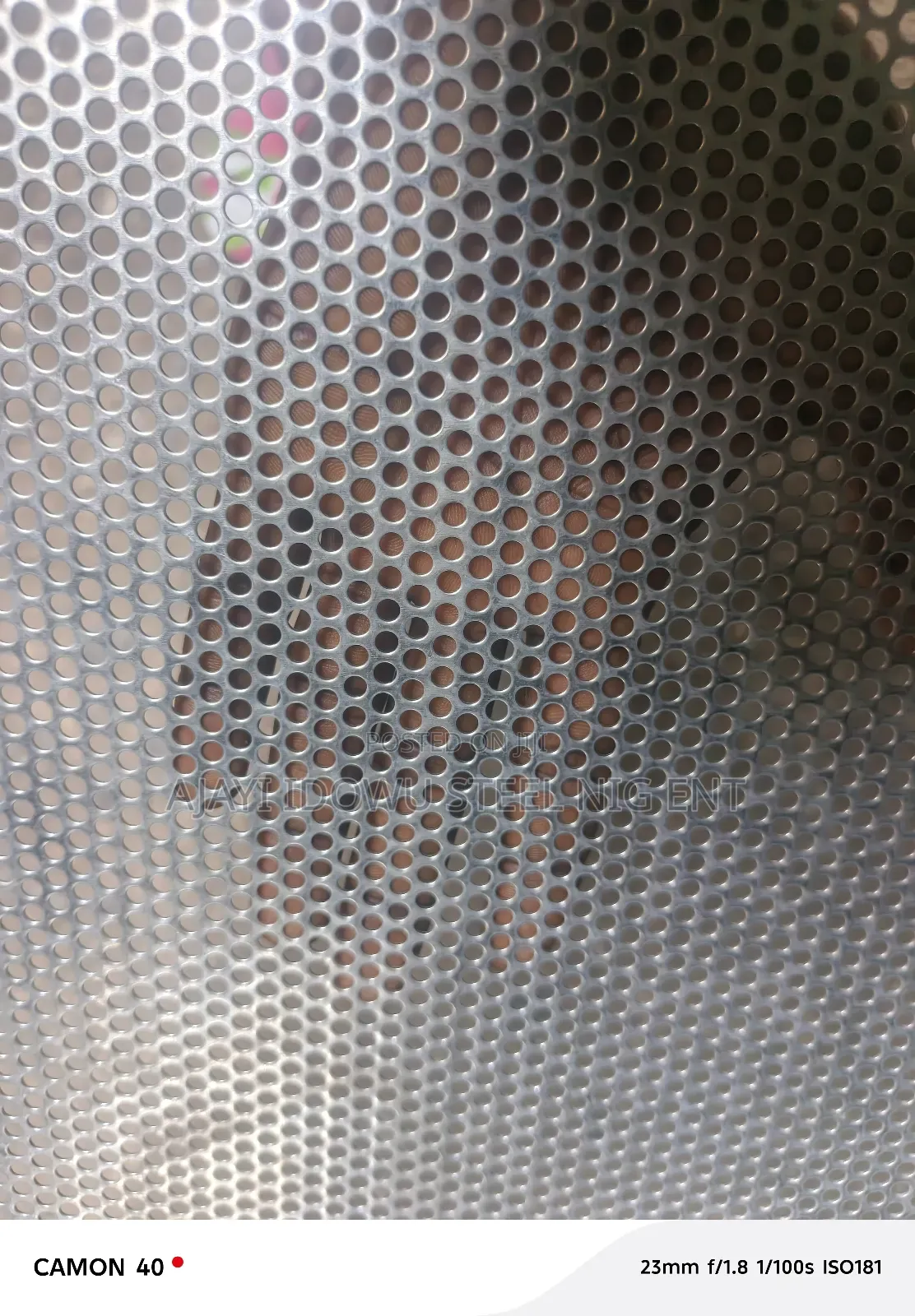 Pavurated Galvanized Mesh