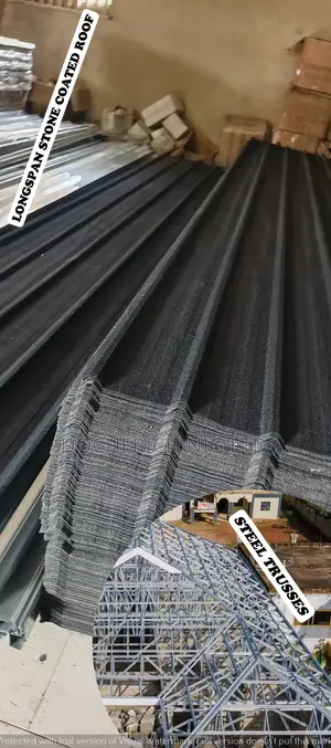 Durable Long Span Stone Coated Roofing Sheet 0.55 Mm