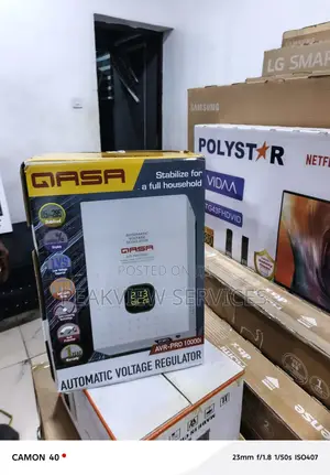 Qasa 10000w Wall Mounted Stabilizer Control System