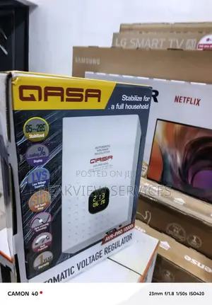 Qasa 10000w Voltage Stabilizer Wall Mounted Device
