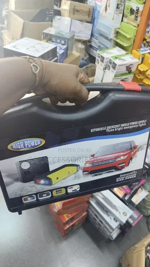 High Power Jump Starter and Air Compressor