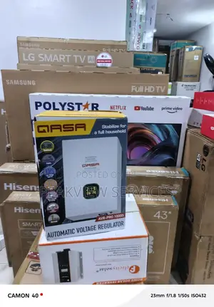 Qasa 10000w Voltage Stabilizer Wall Installation System