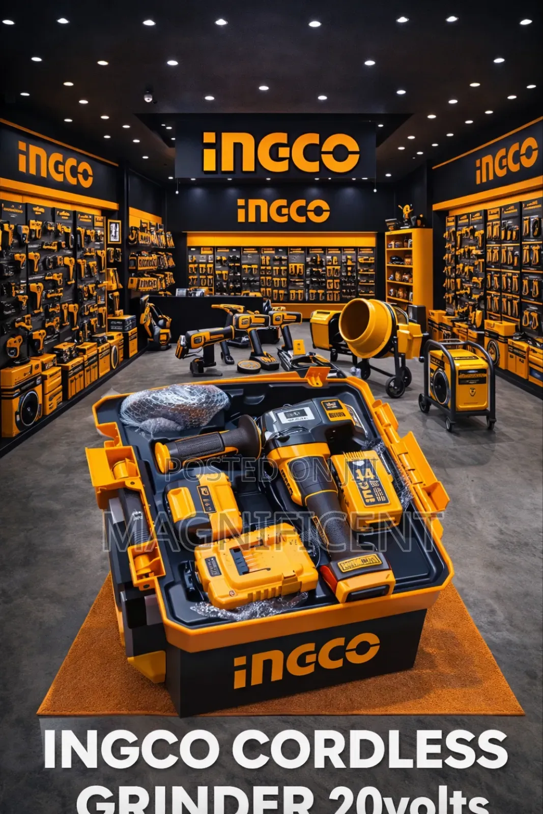 Premium Ingco Tools Machines Showroom