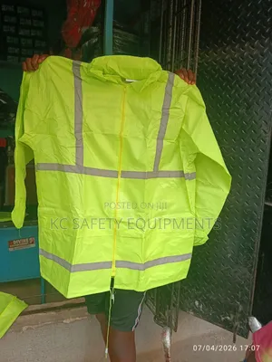 Lemon Reflective Raincoat