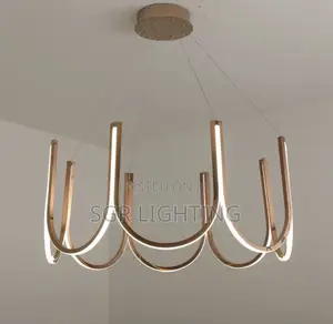 Modern Led Pendant Modern Lights Nordic Minimalist U Shape Chandeliers