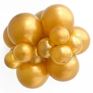 Gold Latex Balloon