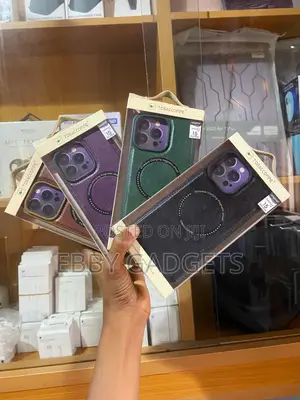 iPhone Leather Case for 15 Pro Max
