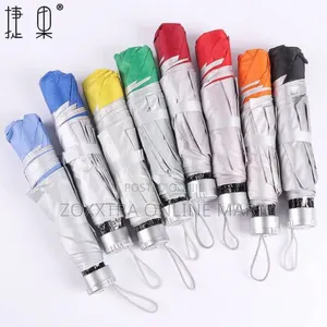 Silver Mini Umbrella