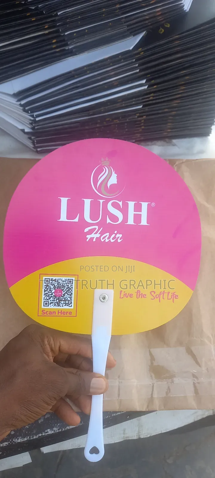 Plastic Handfan
