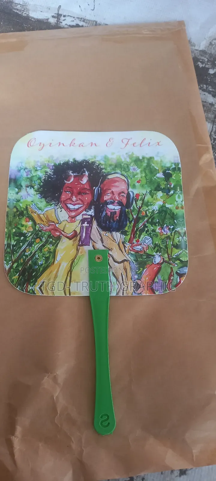 Plastic Handfan