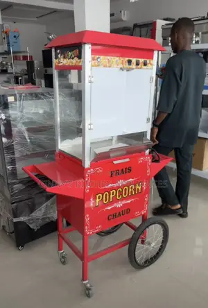 Standing Popcorn Machine