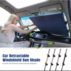 Car Retractable Windshield Sun Shade