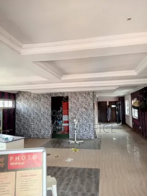 Upstairs and Downstairs Hall Facing Road for Lease at Ginti, Ikorodu