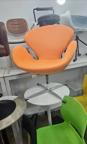 Swan Chair/ Swivel Height Adjustable Lounge Chair