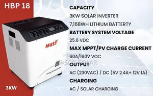 7kw/3kw Must, All in One Solar Generator.
