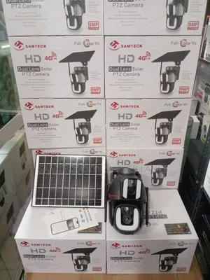 Samteck Sd350 Solar Dual Lens Camera 4g