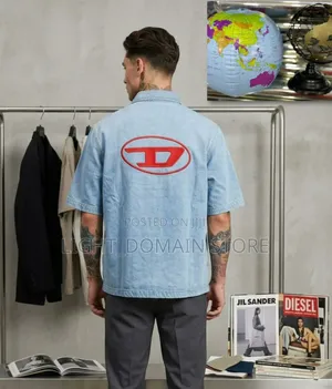 Luxury Short Sleeve Jean Shirts