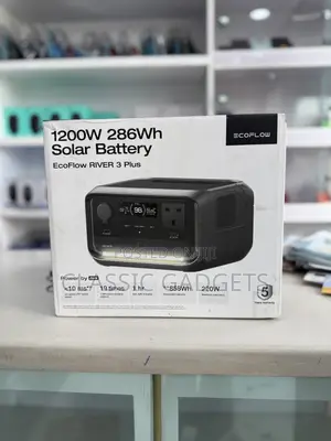 Ecoflow River 3 Plus 1200w/ 286wh Solar Battery / Power Station