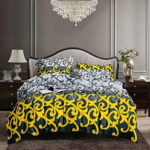 Complete Bedding Set Modern Plush Design