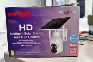 Hd Outdoor/Indoor Ptz Smart Solar Camera , Ubox App