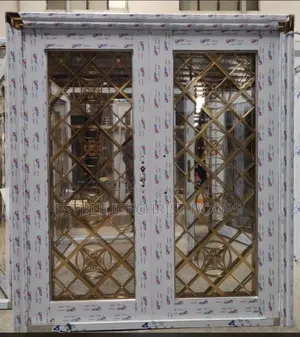 Golden Glass Door 5ft