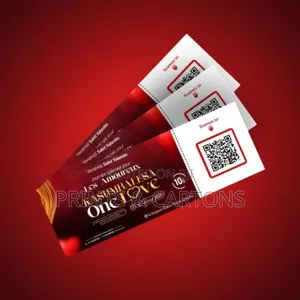 Custom Printed Ticket for Event