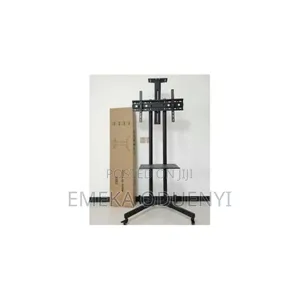 Mobile Tv Stand With Mount 32" - 65" - - Black