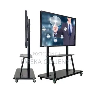 Mobile Tv Stand With Mount 55" - 100"