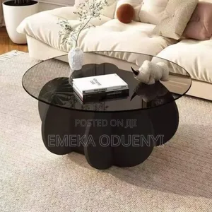 Contemporary Modern Glass Coffee Center Table