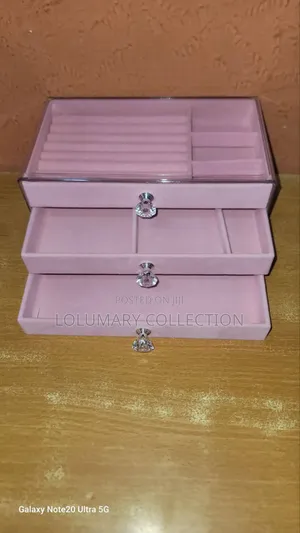High Quality Jewelry Organizer – 3 Layer Acrylic Storage Box
