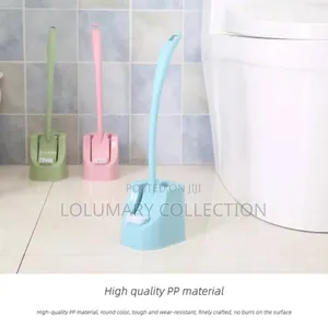 Multipurpose Toilet Brush With Stand – 360° No Dead Angle Cleaner