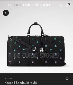 Louis Vuitton Keepall Bandoulière 50 Duffle Bag